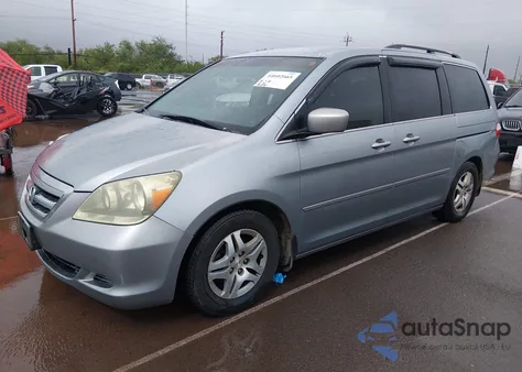 2006 Honda Odyssey Ex from USA, damaged, VIN 5FNRL38496B035959